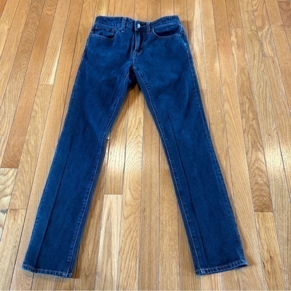 Aeropostale Skinny Denim Dark Blue Jeans Mens Size 29x32. 
9” rise